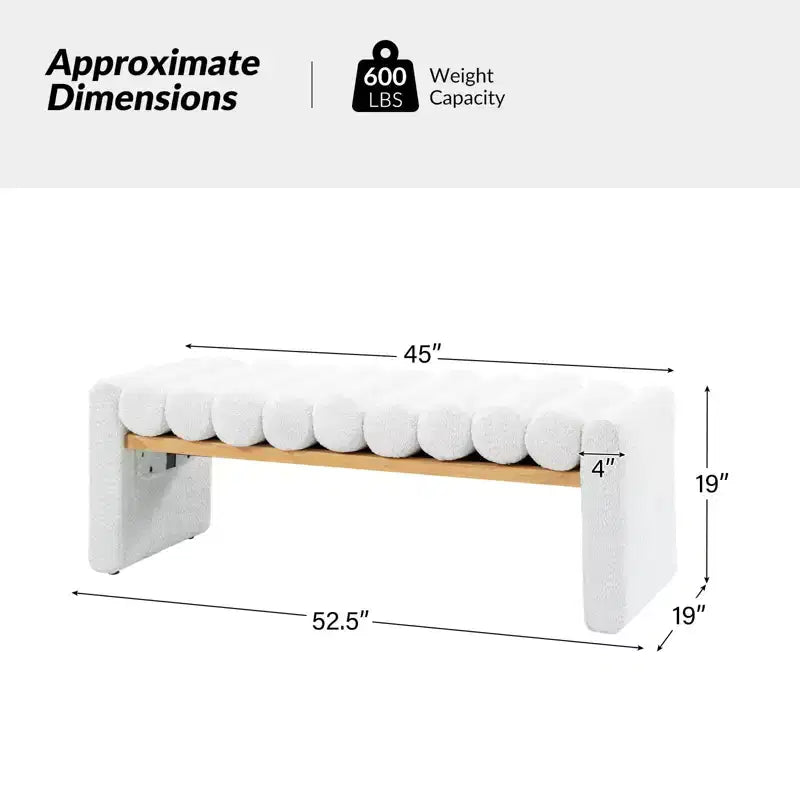 Banc en bois massif |