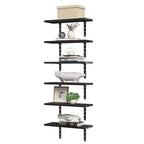 Lavish Home Set of 6 Floating Shelves