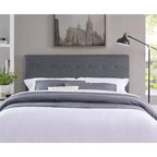 Tête de lit capitonnée carrée pour lit queen size