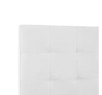 Tête de lit capitonnée carrée pour lit queen size