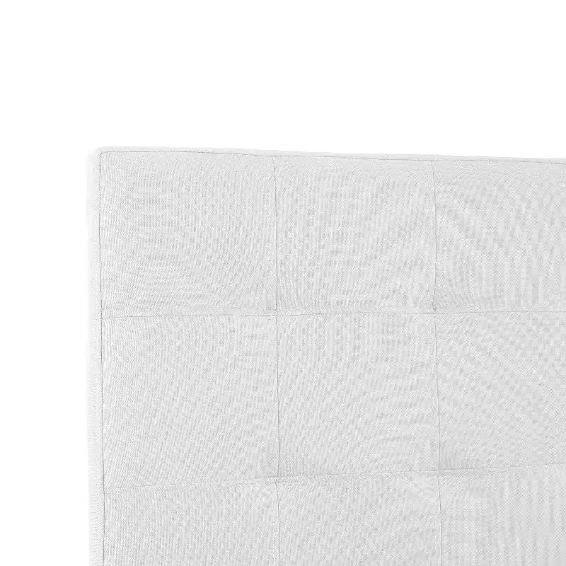 Tête de lit capitonnée carrée pour lit queen size
