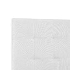 Tête de lit capitonnée carrée pour lit queen size