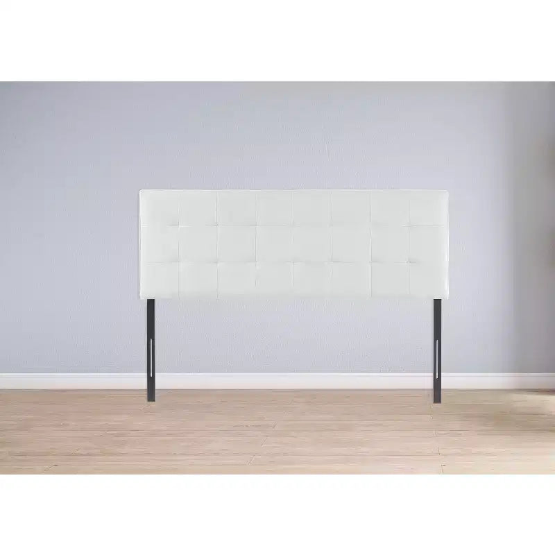 Tête de lit capitonnée carrée pour lit queen size