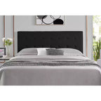 Tête de lit capitonnée carrée pour lit queen size