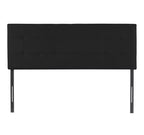 Tête de lit capitonnée carrée pour lit queen size