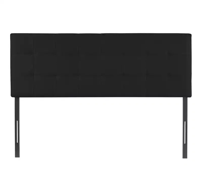 Tête de lit capitonnée carrée pour lit queen size