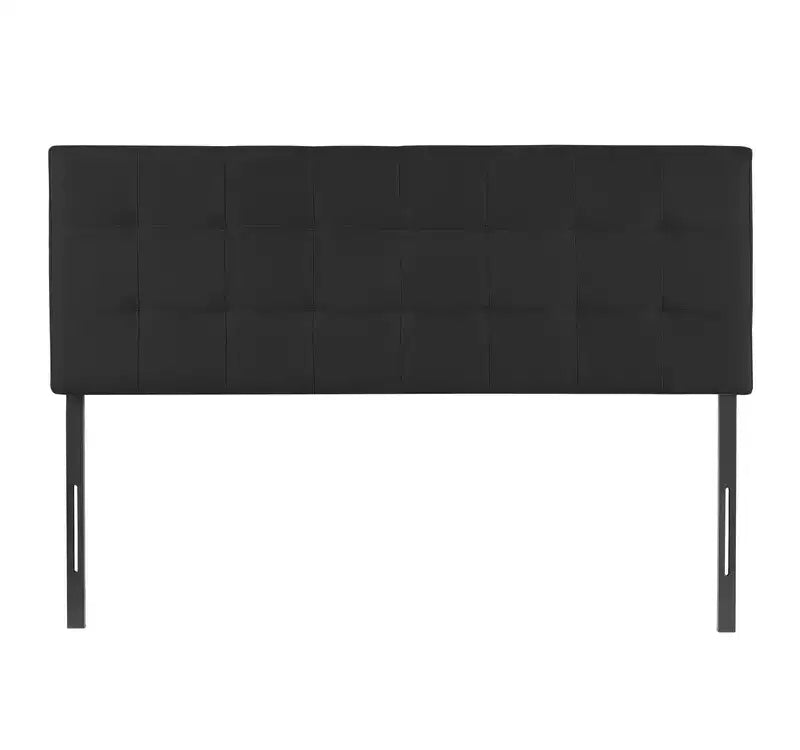 Tête de lit capitonnée carrée pour lit queen size