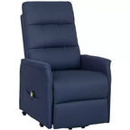 Fauteuil inclinable électrique releveur avec télécommande, poches latérales, ressorts ensachés, dossier capitonné, montage rapide