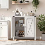 Meuble de rangement de ferme 15,7 x 30 x 31,5, Buffet avec 2 portes et étagères réglables