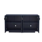 Bahut spacieux, buffet avec 4 portes et 4 étagères, meuble de rangement pour salon, salle à manger, cuisine