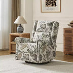 Helmut Manual Swivel Glider Recliner|HULALA HOME