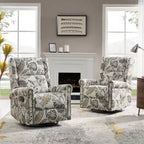 Fauteuil inclinable, pivotant et coulissant manuel|