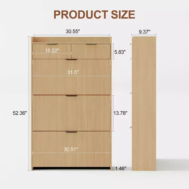 Meuble à chaussures fin avec 3 tiroirs basculants et 2 petits tiroirs, organisateur de rangement de chaussures dissimulé autoportant pour entrée, couloir, salon