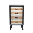 Modern Mdf Cabinet Black - Olivia & May