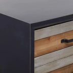 Meuble bas MDF moderne noir - & May