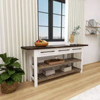 Console rectangulaire blanche - & May