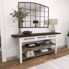 Console rectangulaire blanche - & May