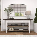 Console rectangulaire blanche - & May