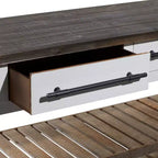 Console rectangulaire blanche - & May