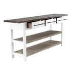 Console rectangulaire blanche - & May