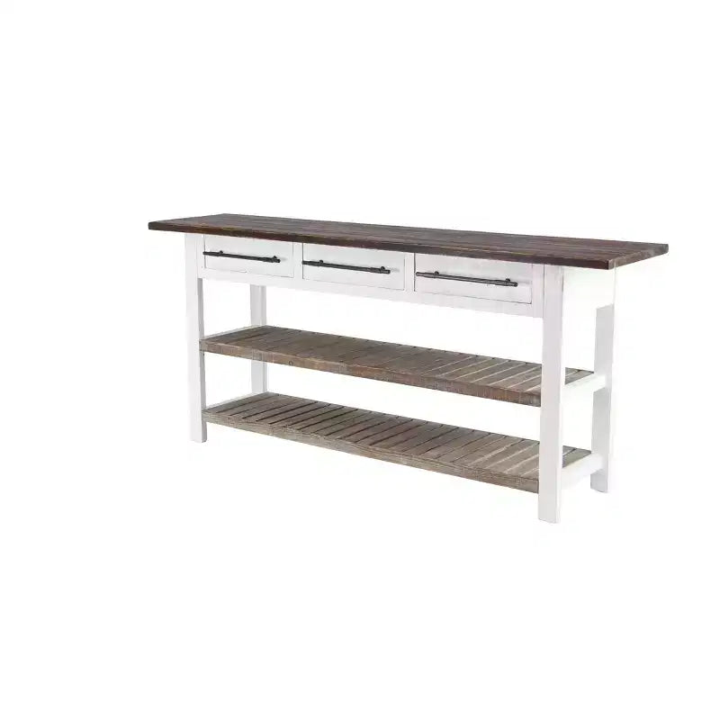 Console rectangulaire blanche - & May