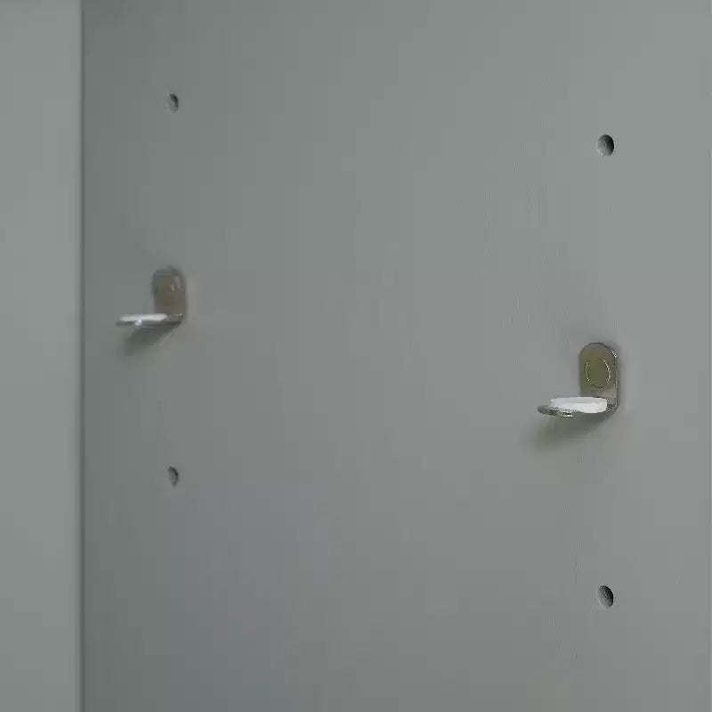 Ensemble de 2 pièces pour entrée Harper avec 2 placards de rangement gris - Crosley