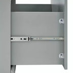 Ensemble de 2 pièces pour entrée Harper avec 2 placards de rangement gris - Crosley