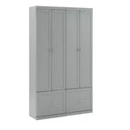 Ensemble de 2 pièces pour entrée Harper avec 2 placards de rangement gris - Crosley