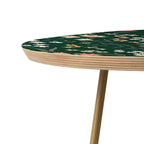 Table d'appoint motif fleurs de pré rondes - Deny Designs