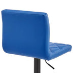 Tabouret de bar réglable avec revêtement en similicuir et finition métallique - Armen Living
