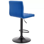 Tabouret de bar réglable avec revêtement en similicuir et finition métallique - Armen Living