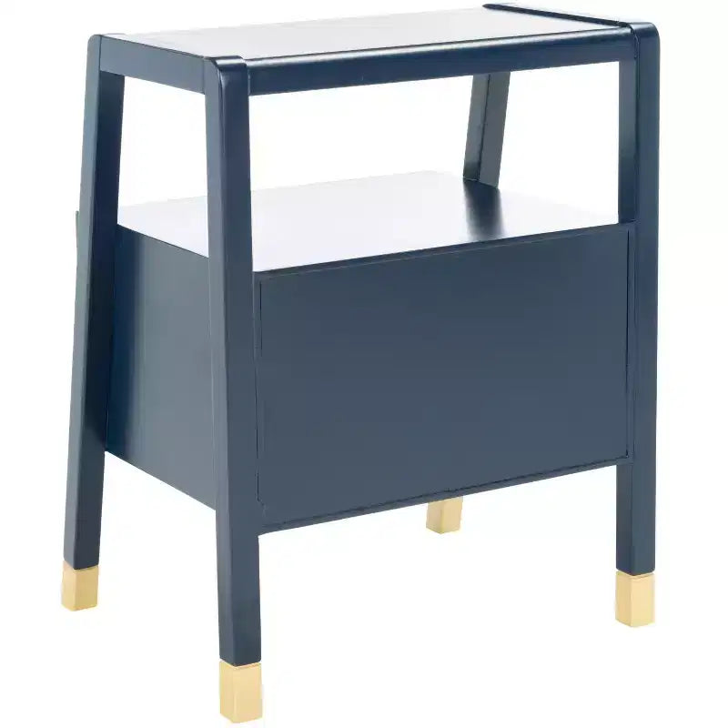 Table d'appoint à 2 tiroirs et 1 étagère - ACC6602